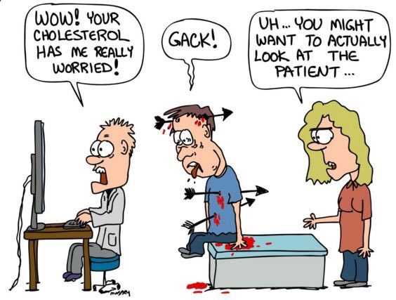 p_dot_g's tweet photo. In light of it being mid-week, a little Patient-Provider humor... #cchealthcomm17 https://t.co/2e5XH1AK5R