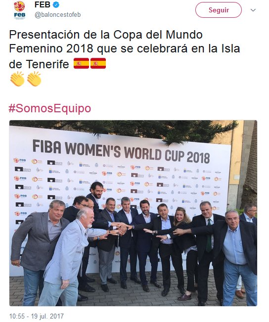 ¿Una mujer entre 11 hombres en la presentación del mundial femenino? Muchas me parecen...😒 #SomosMachistas
