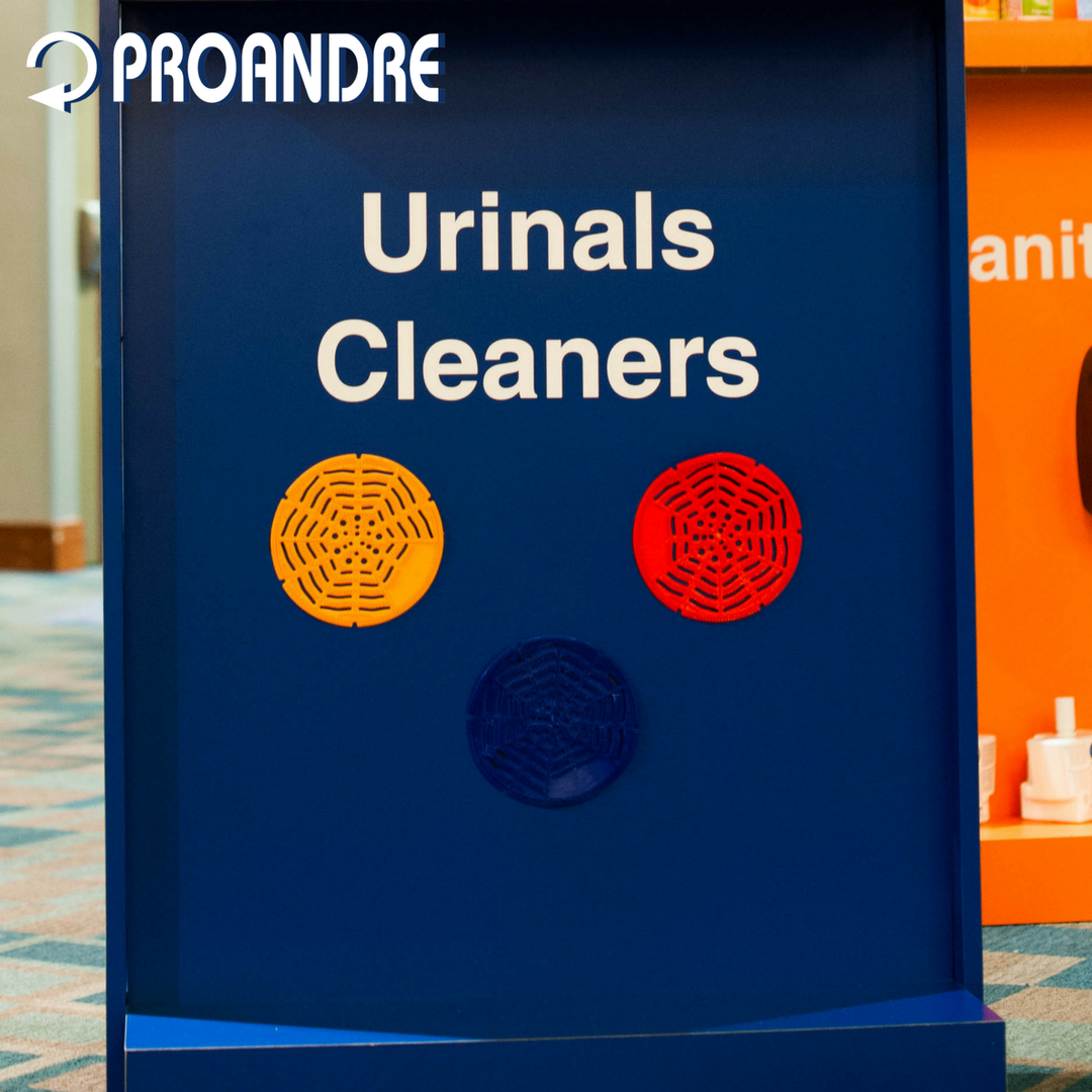 proandrehygiene's tweet photo. Our flexible urinary filters made of PVC are designed to be used in high-use public toilets #urinary #filters #bathroom #highuse #bath https://t.co/JeOIdEEVnL