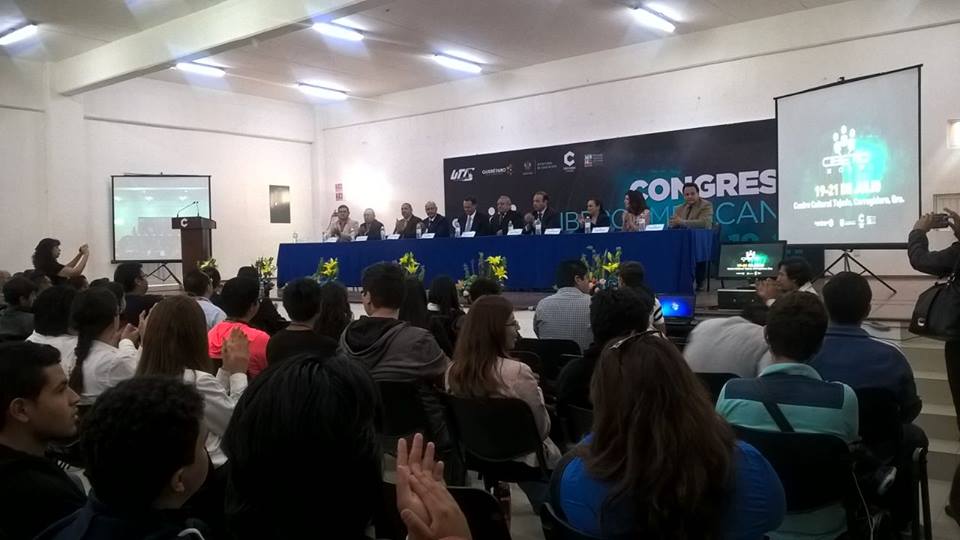CIBETICUTC's tweet photo. Oficialmente inaugurado el Primer Congreso Iberoamericano de TIC #CIBETIC2017 #SomosUTC #UniversidadTecnológicadeCorregidora https://t.co/toIXkkXf6g