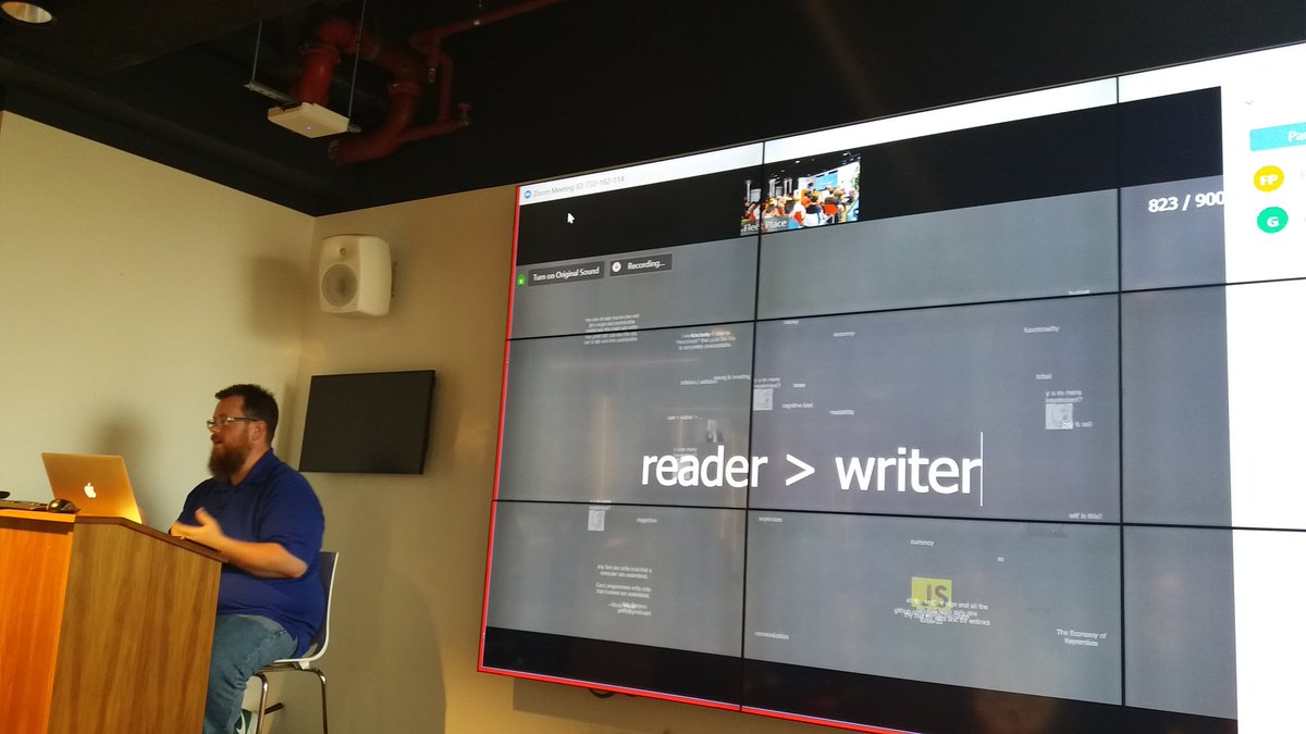 Your code is about the reader; not about you. <a href="/getify/">old getify</a> <a href="/london_JS/">London JS Community</a>