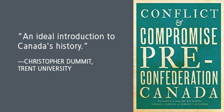 utpress's tweet photo. Teaching a Canadian history survey course? Request an exam copy! #cdnhist #preConfederation #cdnhistory https://t.co/S6ZiyCTA5L https://t.co/ZWySCjeS2K