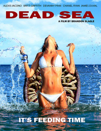 MicroBayFeature's tweet photo. The original poster for our creature feature #DeadSea! Who has seen this one? #indiefilm #dontGoInTheWater https://t.co/QMJDZixCA3