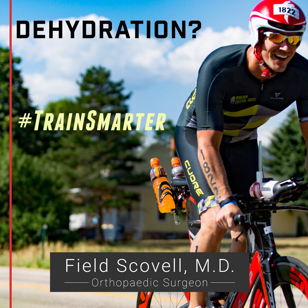 DrFieldScovell's tweet photo. It's #HOT. #Athletes, learn more about properly hydrating. https://t.co/wGVHhq15ch https://t.co/mxTtBgNdxb
