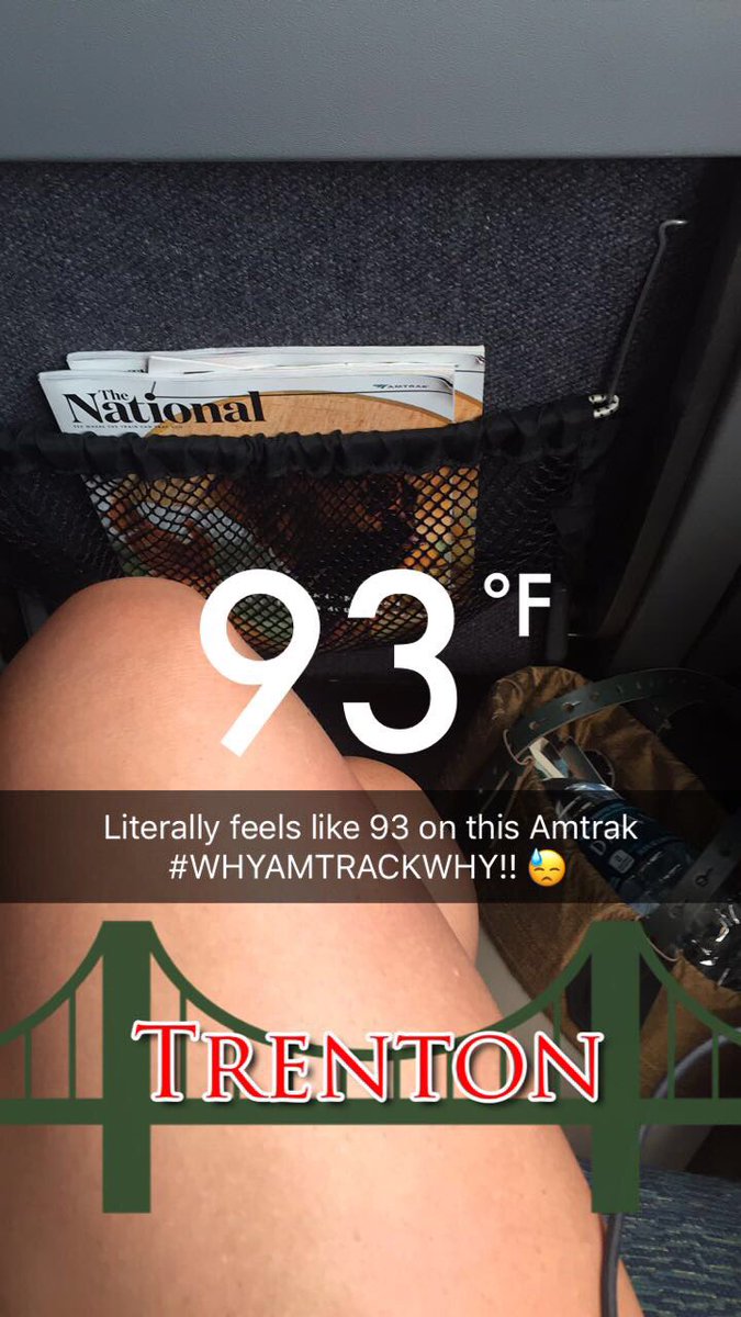 NotoriousBRIG_'s tweet photo. .@Amtrak it's hotter in here than the New York subways! #packedtrain #lotsofheat #noair https://t.co/BbEaTLR6tJ