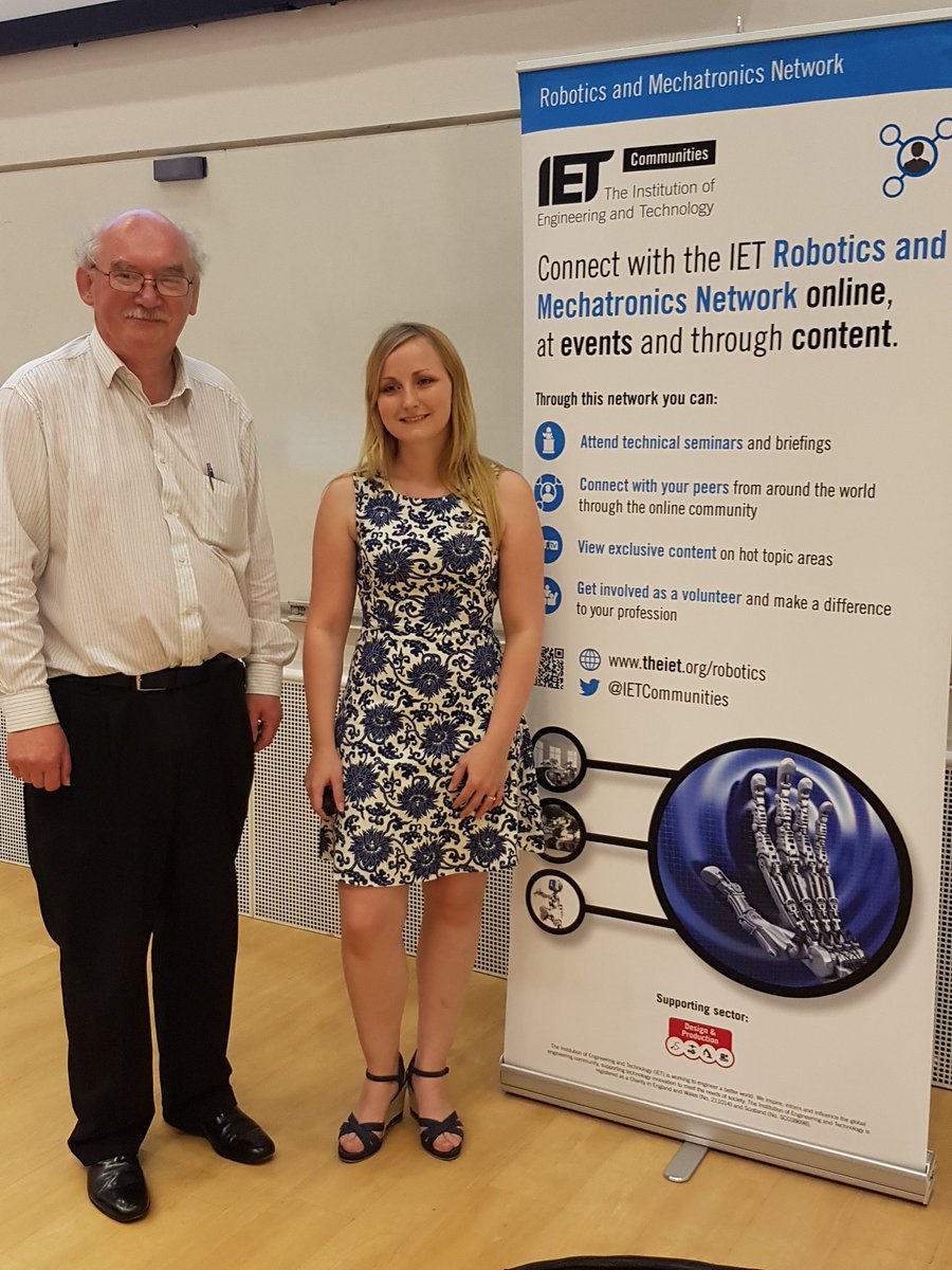 IETrobotics's tweet photo. Thanks so much @a_hutty for a fascinating overview of the #exomarsrover! #taros2017 @IETCommunities @UniOfSurrey https://t.co/Z3O4BuLjMn