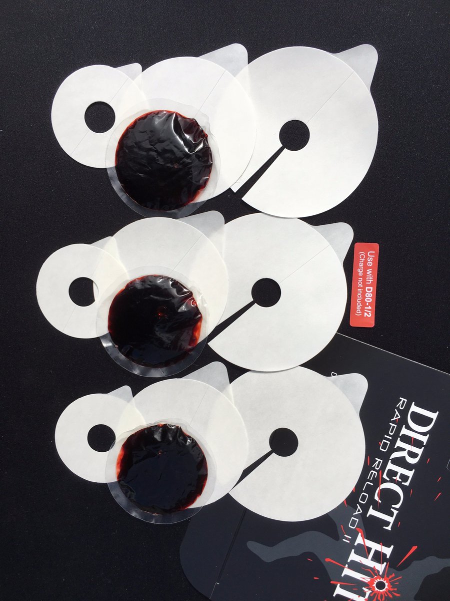 #RapidReload fast &amp; consistent #bullethits for #SPFX. Never make another blood bag. Turnaround on set in moments!  Call 888-538-5867! #FILM