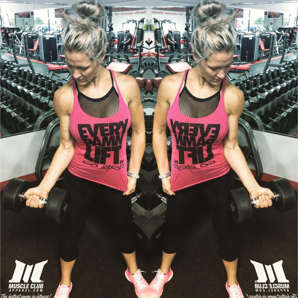 MuscleClubAppar's tweet photo. Every. Damn. Lift. @kristen_js is feeling the #pump in our racerback, available at https://t.co/MeLCQIEXdN #fitfam #fitmom #weightlifting https://t.co/qFRtANoDYh