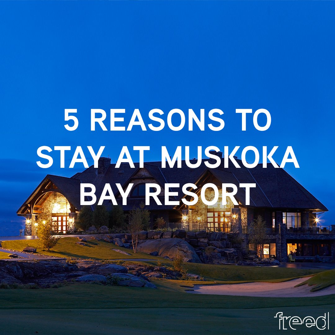 As if you need 5 reasons... Check out our blog for the best of Muskoka Bay Resort! #Freedstyle freeddevelopments.com/article/5-reas…