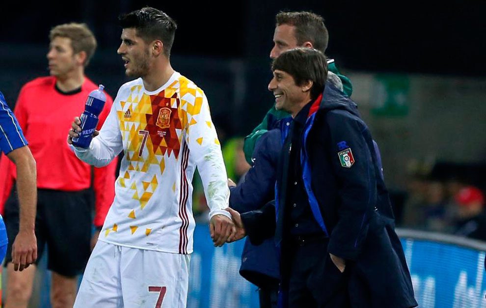 BBSemasa's tweet photo. Morata kembali bersama Conte dan Lukaku kembali bersama Jose .. https://t.co/tNsEFMmQWJ