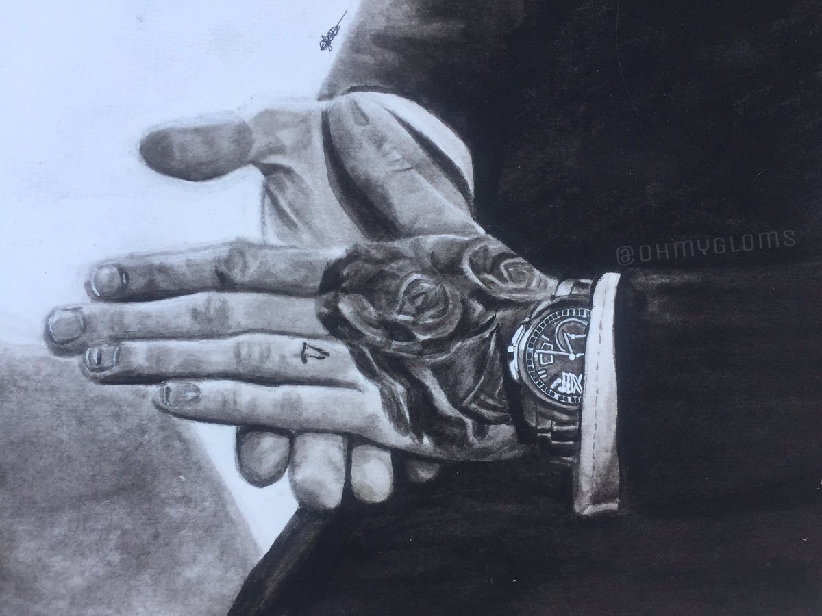 taevinci's tweet photo. I was in love with liam's hand tattoos so I did this, hope you like it @LiamPayne 😊😉 https://t.co/bIQpE0OByF