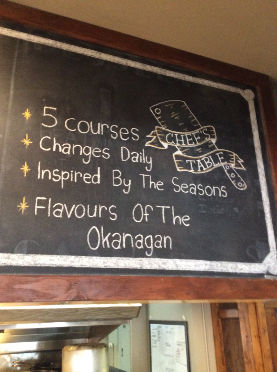 Visit us soon to try our famous chef's table