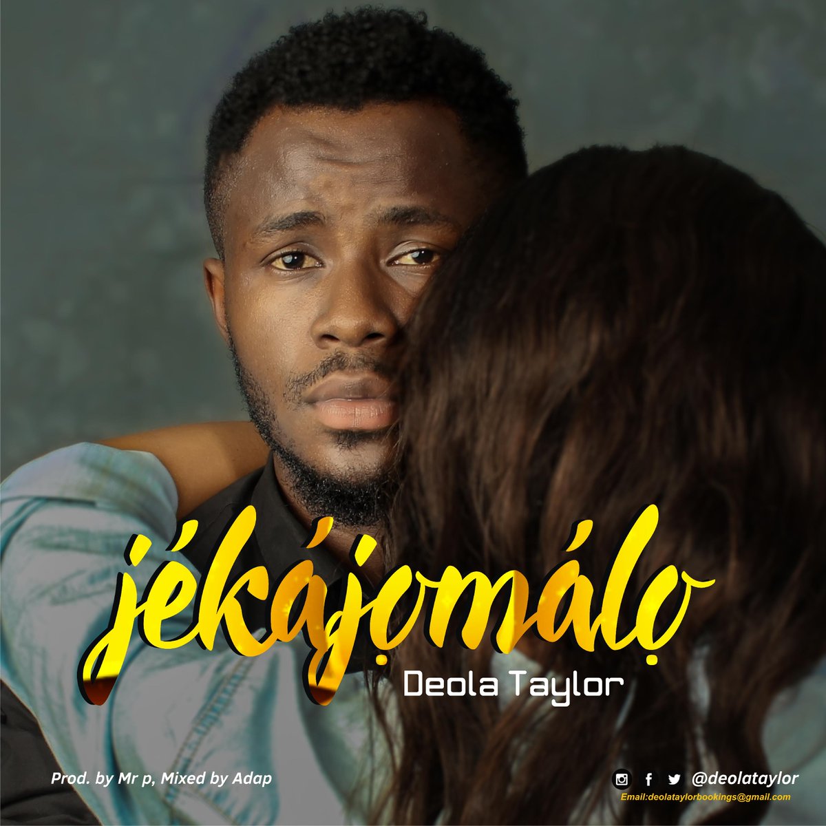 deola_taylor's tweet photo. This live piece drops tomorrow 20th july. Stay connected #jekajomalo by deola taylor https://t.co/cxuJQdwZEI