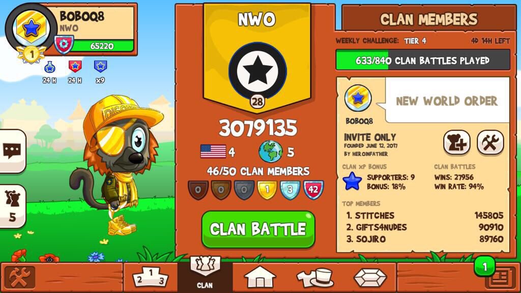 NWOarena's tweet photo. 94% We wouldn't have done it without our 40 core members. 28k wins in 5 weeks 👌Thank you guys so proud of each of you 🤗 #FunRunArena #NWO https://t.co/ANSDUl2fQv