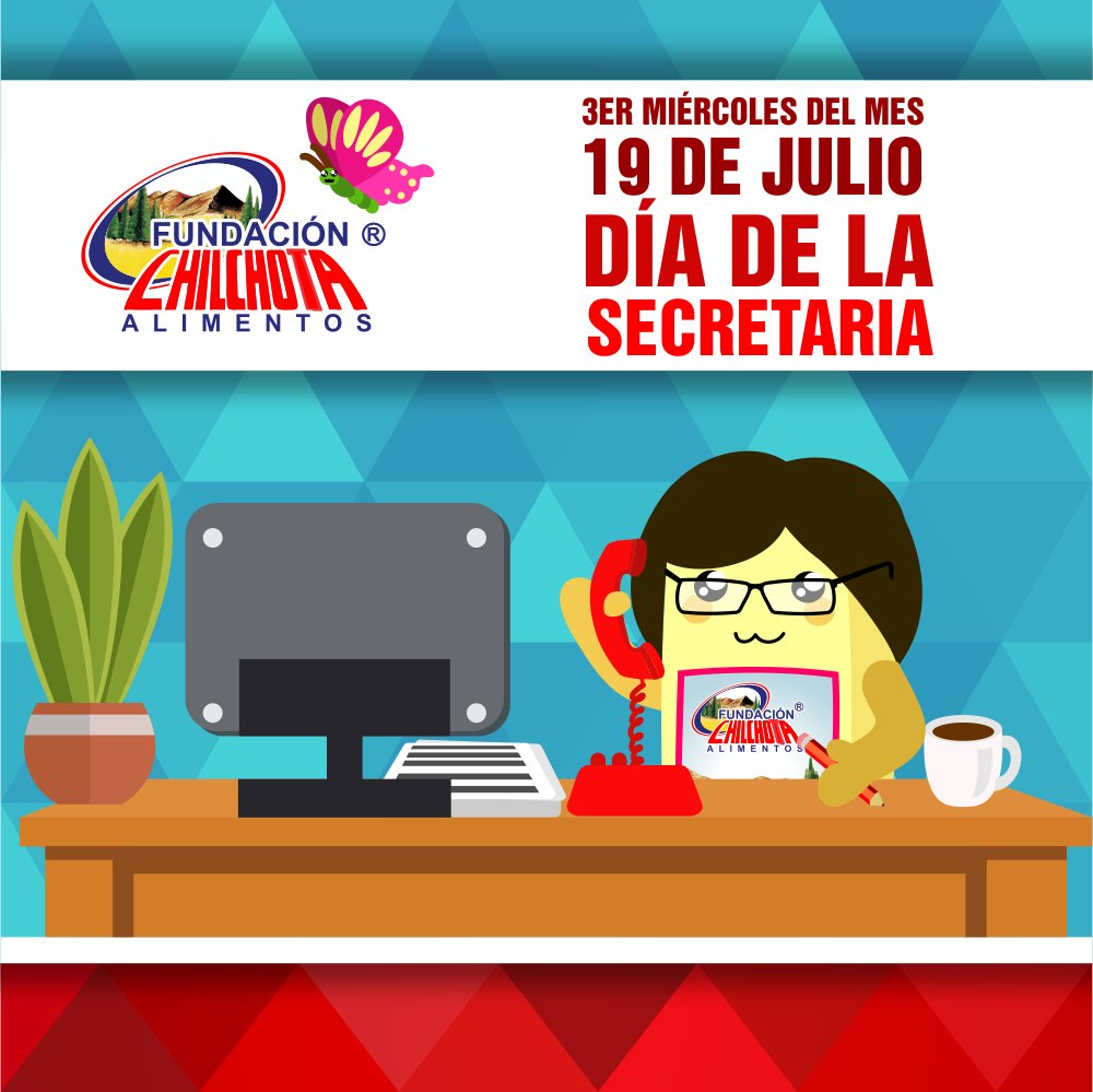FChilchotaAC's tweet photo. Hoy celebramos el #DíaDeLaSecretaria. 👓💼📚🖋☕ Gracias por el trabajo que desempeñan con profesionalismo, logrando que toda oficina funcione. https://t.co/AtAL8nFg0I