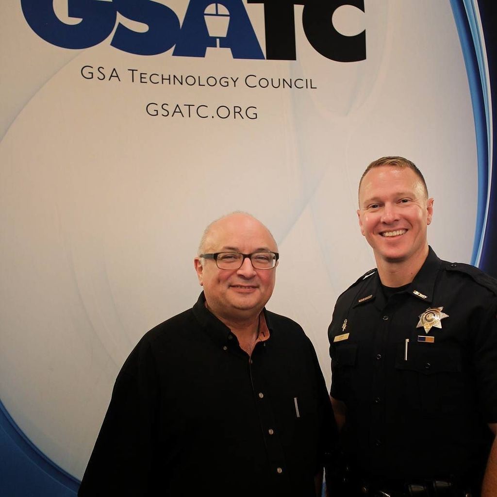 philyanov's tweet photo. Had lunch with the Greenville County Sheriff today. Will Lewis talked technology. Great lunch. #gsatc #yeahthatgre… https://t.co/XZTrxhzpSZ https://t.co/V7IyDRK1RK