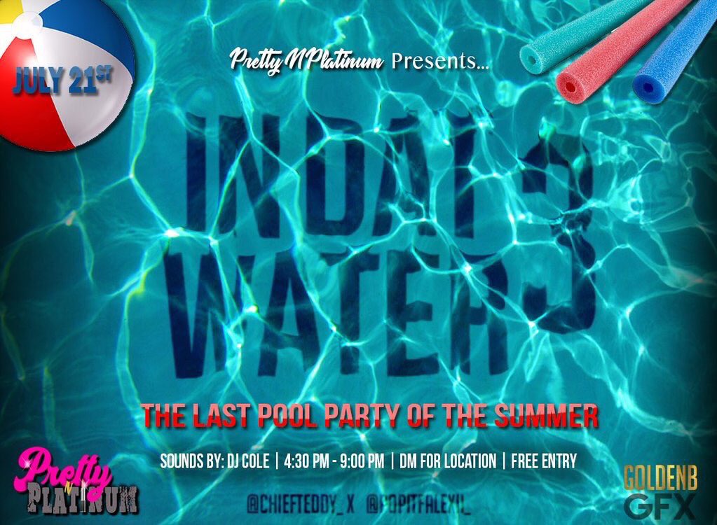 influencedbyxel's tweet photo. #INDATWATER had nothing but bad females😭

dont you fuck up &amp; miss #INDATWATER3

JULY 21st😈 4:30-9 | FREE

DM FOR ADDRESS. https://t.co/la2abLHJSz