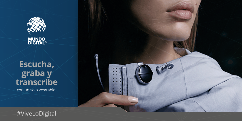 mundodigitalmx's tweet photo. ¿Sabías que ya es posible escuchar, grabar notas y transcribir con un solo wearable? Conoce más aquí #ViveLoDigital https://t.co/gVkrcVcdmP https://t.co/dQWYRyMjWo