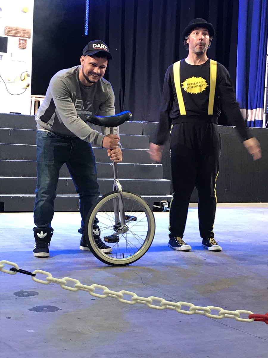 kjackson1993's tweet photo. #Butlins! #bognorregis #emergencyentertainment they were hilarious my boys were laughing so much and zach had fun too 😂@recklesspavli https://t.co/FrKWz2bkaI