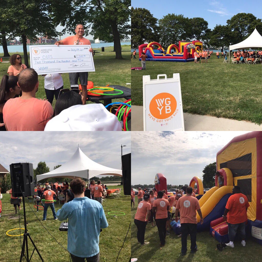 WV Community Giveback today.  Incredible company that cares about giving back! @tubbs8808 <a href="/thatsammori/">Saber Ammori</a> <a href="/WirelessVision/">Wireless Vision</a> <a href="/EdStald/">Ed S</a> <a href="/leithsawa/">Leith Sawa</a>