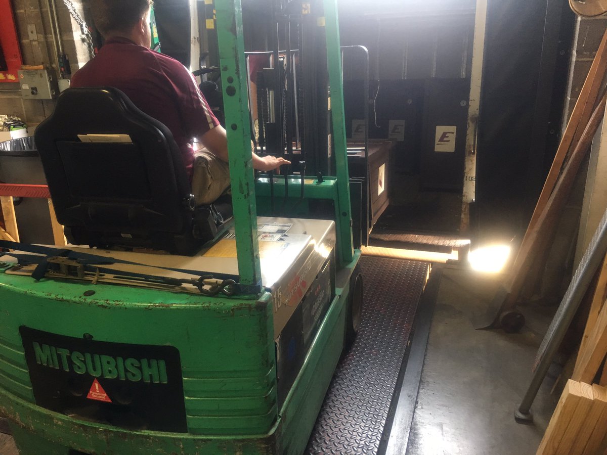 Working up a sweat getting these 85 new recycling bins places! Thanks <a href="/CocaColaCo/">The Coca-Cola Co.</a> <a href="/CokeCCBCC/">Coca-Cola Consolidated</a> for helping to make this happen!