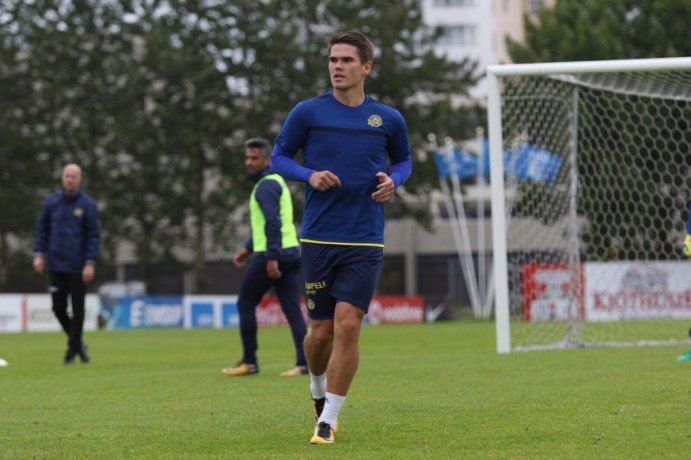 Cruyff: "We can never underestimate anybody." Kjartansson: "My family &amp; friends will give me an extra boost" maccabi-tlv.co.il/en/2017/07/cru…