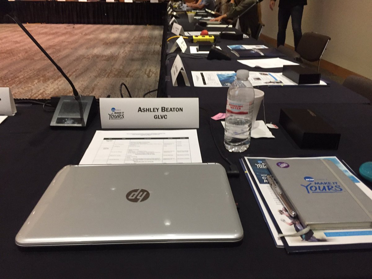 icantbeBEATON's tweet photo. Yet again another great week, meeting to share our Student-Athlete voice. Big things to come from DII! @D2SAAC @NCAADII @GLVCsports https://t.co/s0mqNRwrjF