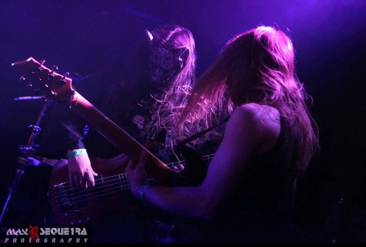 Sorrowseed's tweet photo. In Chicago last night! #Sorrowseed #RingofMalevolenceTour #SpectralVoices #ChicagoMetal #blackmetal Thanks to #TheMetalExperience !!! https://t.co/WlAnHWWJKn