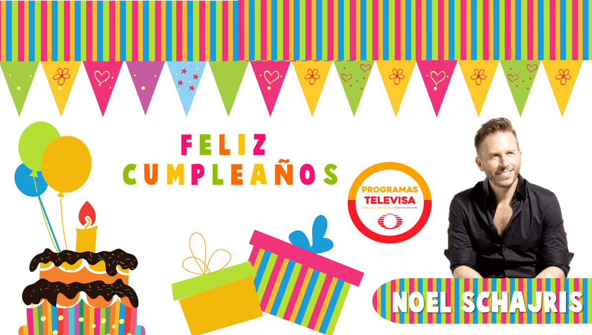 TelevisaTV_MX's tweet photo. Felicitamos a el cantante compositor argentino @NoelSchajris por su cumpleaños
¡FELIZ CUMPLEAÑOS! Te desea #ProgramasTelevisaMX 🎉🎂🎁🎈 https://t.co/Na9x7J7ck1
