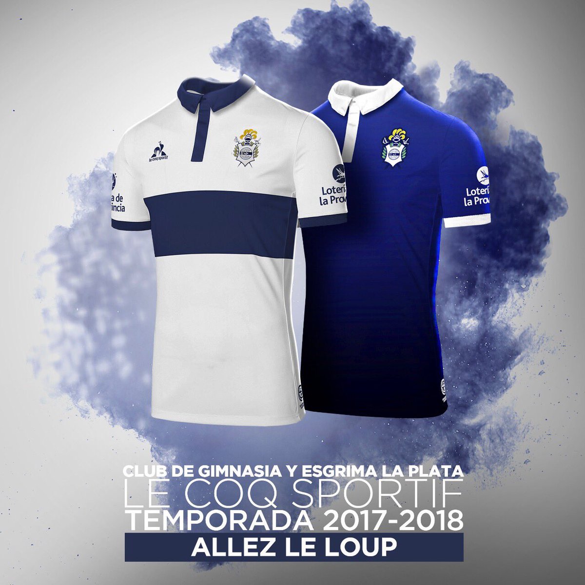 gimnasiaoficial's tweet photo. #GELP 💙 La camiseta más linda del mundo. @lecoqsportif_ar 
#AllezLeLoup https://t.co/sr34Z2f82C