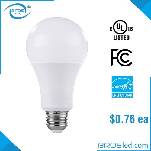 BROSledLighting's tweet image. #BROSintl #BROSled #LEDLight #A19 #E26 #120V #6W #LED #Light #Bulb #Promotion #UL #FCC #energystar #Dimmable  #2700 #3000 #5000 #lightbulb