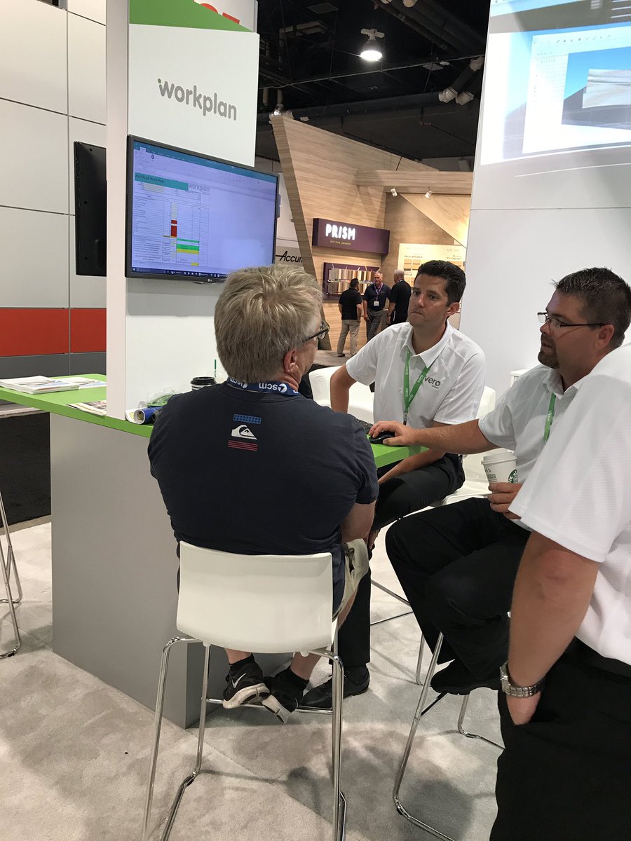 stevesivitter's tweet image. Lots of interest in Workplan from @verosoftware at #AWFS2017 in Las Vegas
