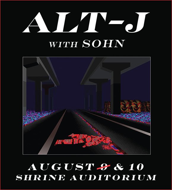 amoebamusic's tweet photo. Want to see @alt_J perform in Los Angeles Thursday, August 10th @ShrineLA? RT &amp; follow us to win tickets. 2 winners announced at 6:30pm https://t.co/xzZi0crMre