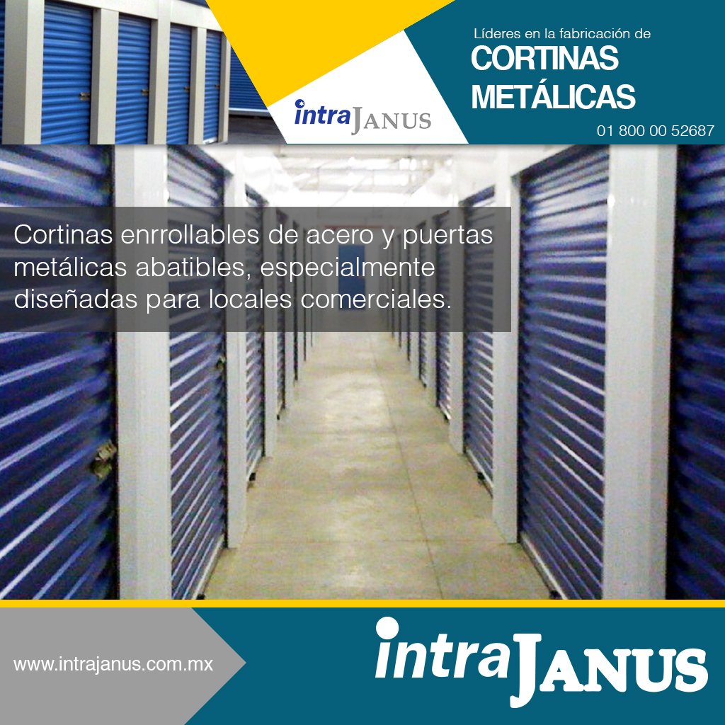 IntrajanusMex's tweet photo. @IntrajanusMex Expertos en Cortinas errollables de acero y Puertas metálicas abatibles.
#TuMeProvocasAQue https://t.co/xkRMnd7MeJ