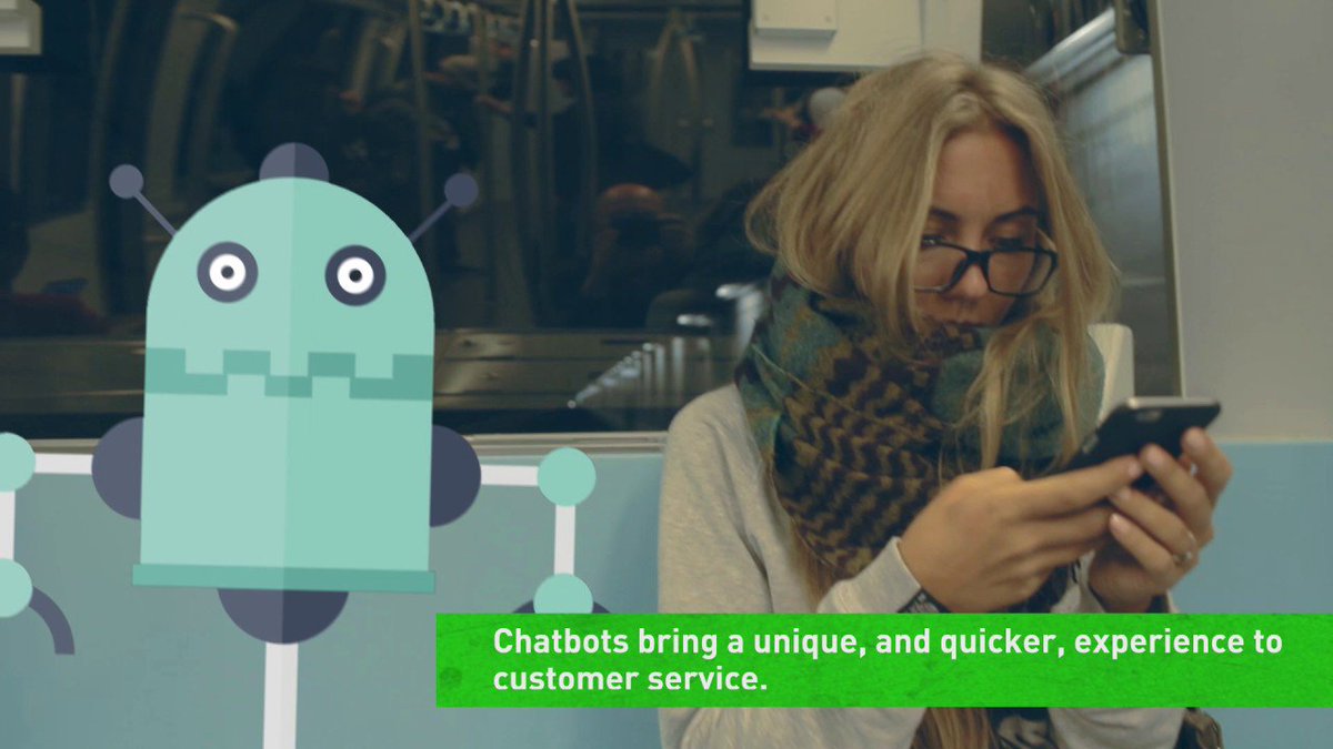 BarryBdotBiz's tweet photo. Chatbots: Where Customer Service Becomes Custom https://t.co/622LDG9ost #chatbots #emerging_technology https://t.co/R4eqaaXHzH