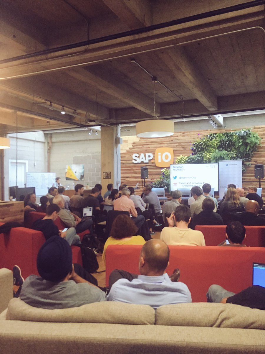 Cloex_'s tweet photo. Here we are at @sap_iO for the #Blockchain Techmeeting organized by @OpenInnovClub @FrenchTechHub @InnovPRIME @SAPStartups https://t.co/wEuKdMd6pI
