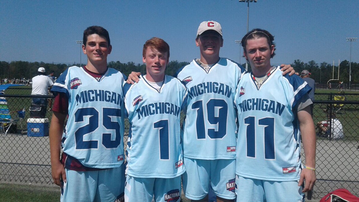 Bandits Ryan Mickelson, Matt O'Connor, Jerry Haadsma and Tim Gearig representing at the Brine National Classic!