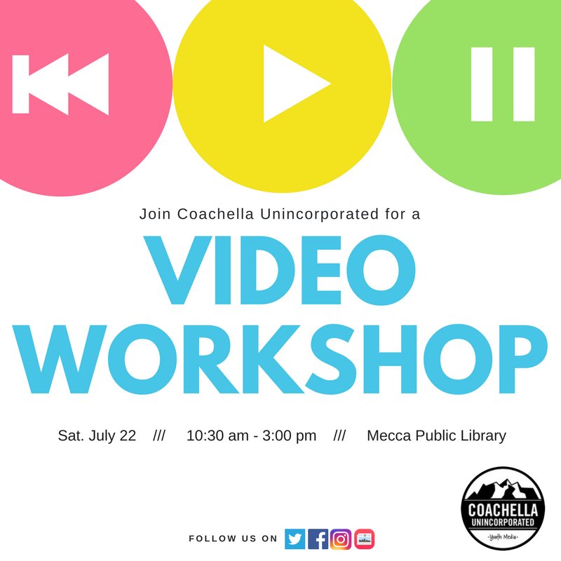 AmberAmaya's tweet photo. Our friends @LBVoiceWaves planned an AMAZING video training for us. It's free for the whole community. Check the photo for dets. #youthmedia https://t.co/743HUnsasK