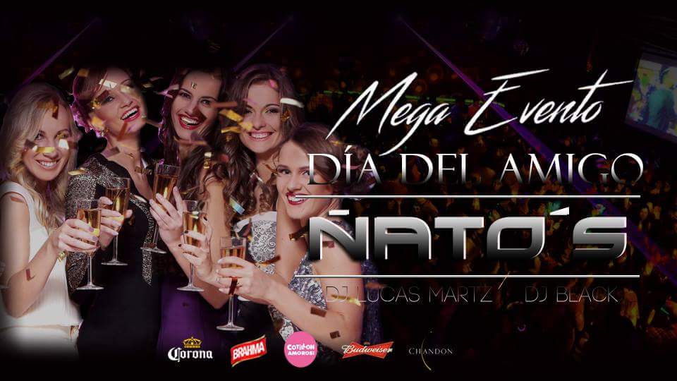niatosdisco's tweet photo. RT X LA PULSERA #DiaDelAmigo la mejor noche esta por llegar!!! #FullCotillon #Corona #Budweiser #Brahma #Chandon (((EXPLOTA TODO))) https://t.co/l1qEVSrwau