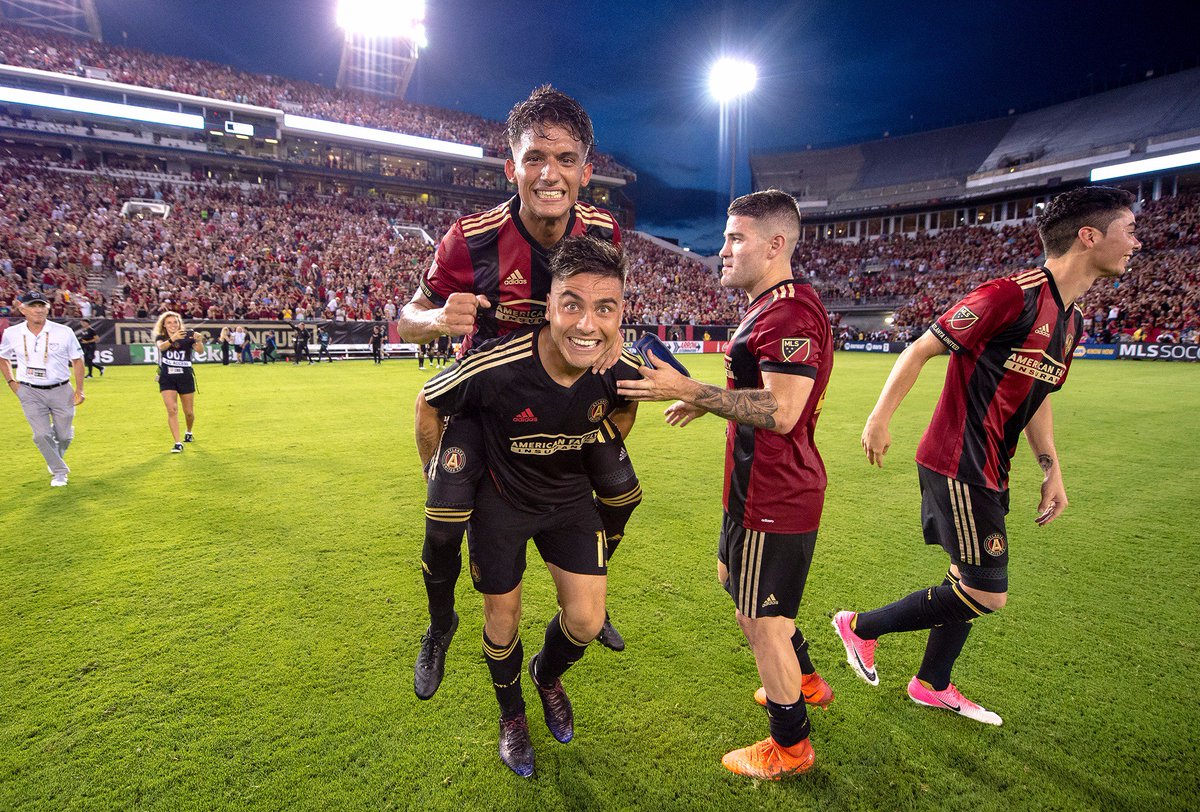 ATLUTD's tweet photo. "Against conference opponents it’s always an important game"

#ATLUTD players looking ahead to next match: https://t.co/FQvViyDtNt https://t.co/BLQmPU19y3