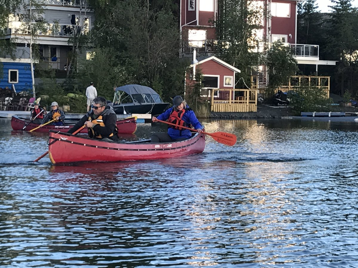 Narwal_North's tweet photo. Paddlers practicing strokes during the last Lake Canoe Course.
There's a few spots left in our last Canoe/Kayak course - starts Friday https://t.co/cJF7TbeM8P