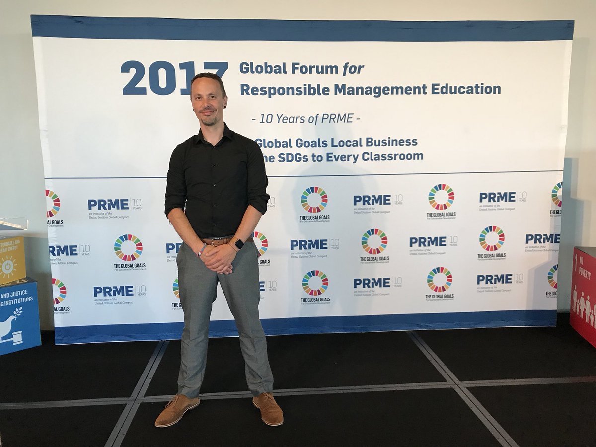 DrSustainable's tweet photo. Proud to be representing @NBSNU at the @UN In New York this week at the @PRMESecretariat Global Forum discussing #SDGs and #highered https://t.co/nhO5kqvxzk