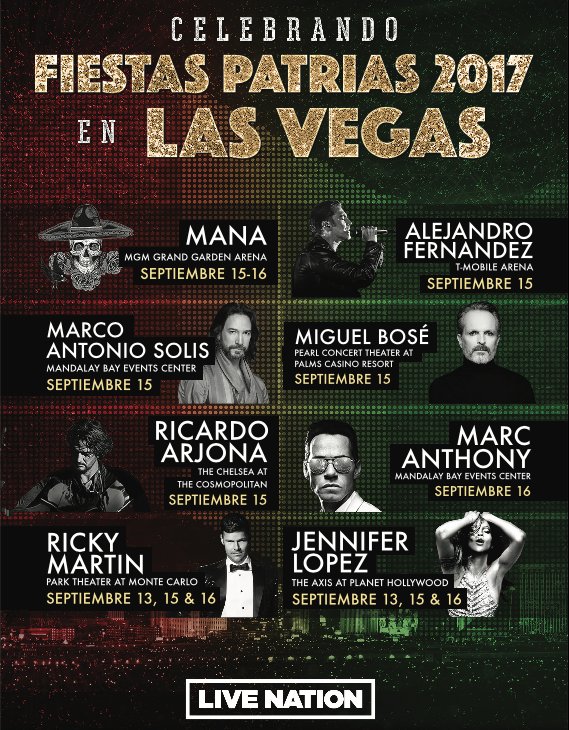 InVEGASMagazine's tweet image. Celebremos a lo grande @alexoficial @manaoficial @MarcoASolis @BoseOfficial @ricky_martin @JLo @Ricardo_Arjona @MarcAnthony #Vegas #Mexico
