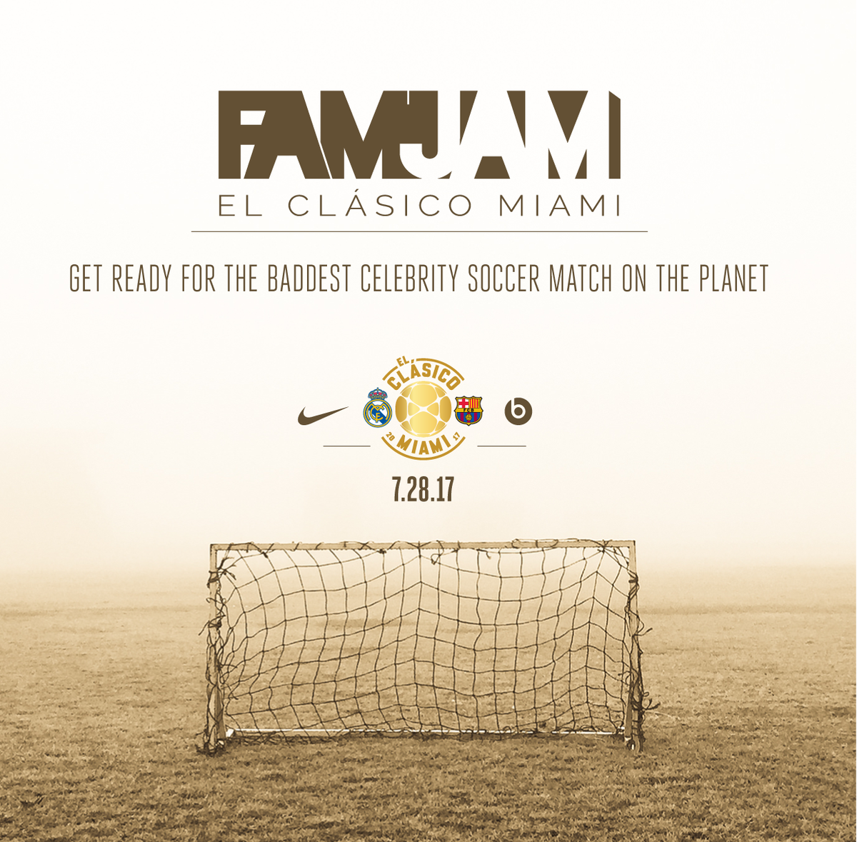 famjam's tweet photo. Get. Ready. FAM JAM pits your favorite celebs head-to-head where the only rule is: chaos. See our debut at #elclasicomiami 2017 https://t.co/NMUm6hgMmf