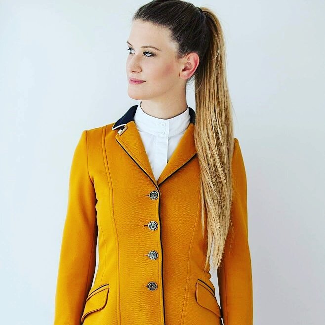 ShowJackets's tweet photo. Yellow #showjacket #equestrian #equestrianstyle #fashionhorse #jumpjackets #SHOWJACKETS #ridersoutfit #ridestyle #showjumper #SHOWJUMPING https://t.co/pyP6hiSBAK