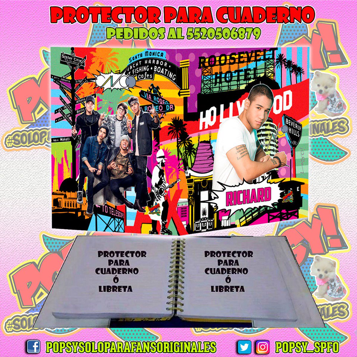 POPSY_SPFO's tweet photo. #PROTECTOR PARA #CUADERNO #CNCO Diseño exclusivo #SOLOPARAFANSORIGINALES
Envíos a toda la República Mexicana...venta al 5520506879😉 https://t.co/hyQxZR6ou9