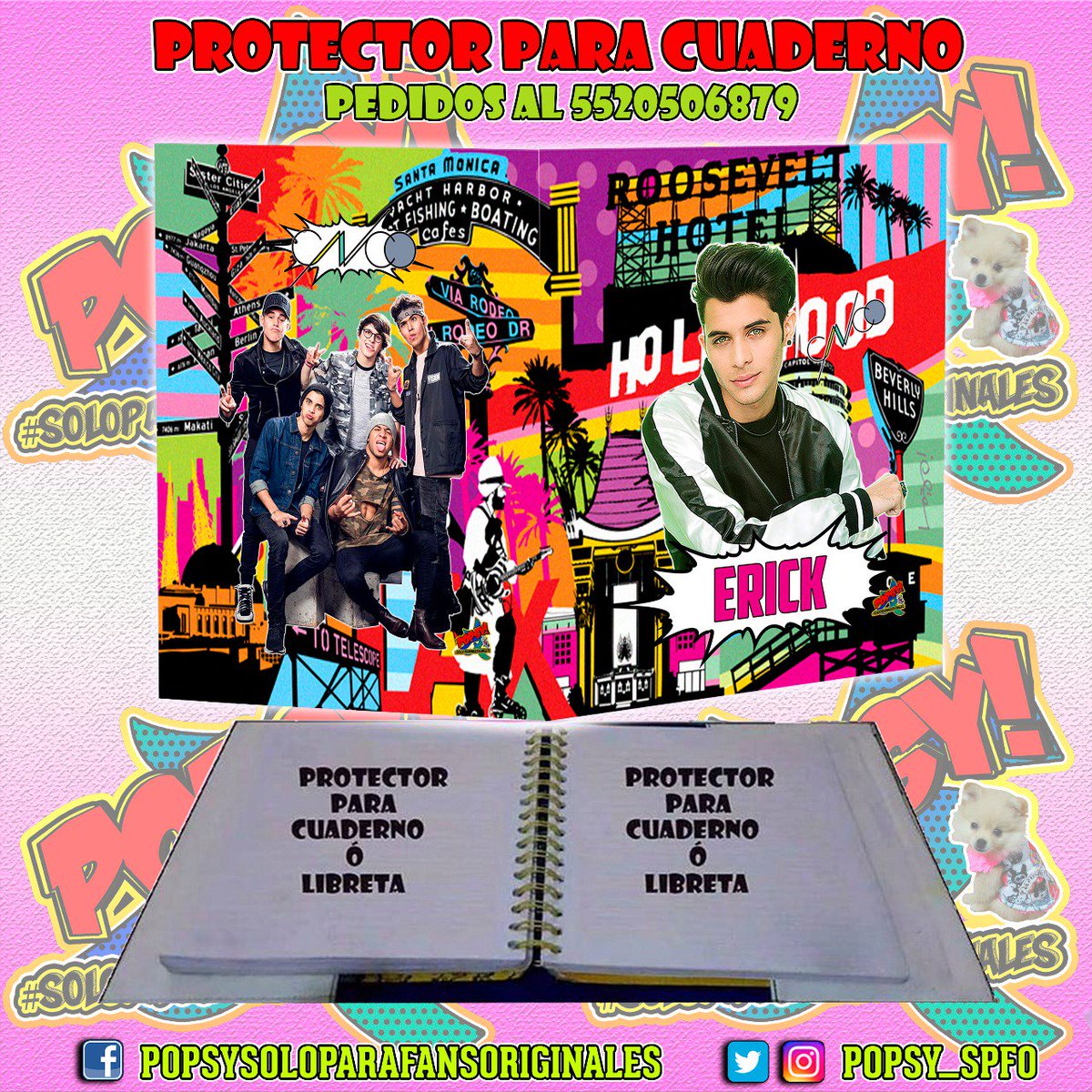 POPSY_SPFO's tweet photo. #PROTECTOR PARA #CUADERNO #CNCO Diseño exclusivo #SOLOPARAFANSORIGINALES
Envíos a toda la República Mexicana...venta al 5520506879😉 https://t.co/hyQxZR6ou9