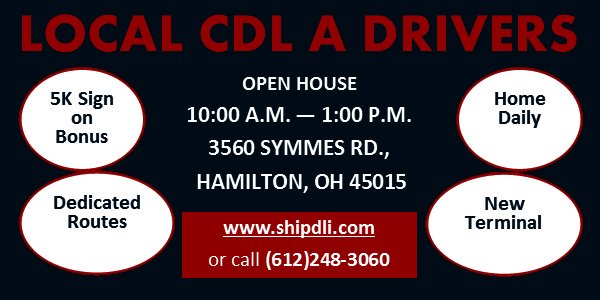 DriveDLI's tweet image. Cincinnati, Don't miss out on getting the first look at our new terminal. Find out what local home daily driving positions are available.