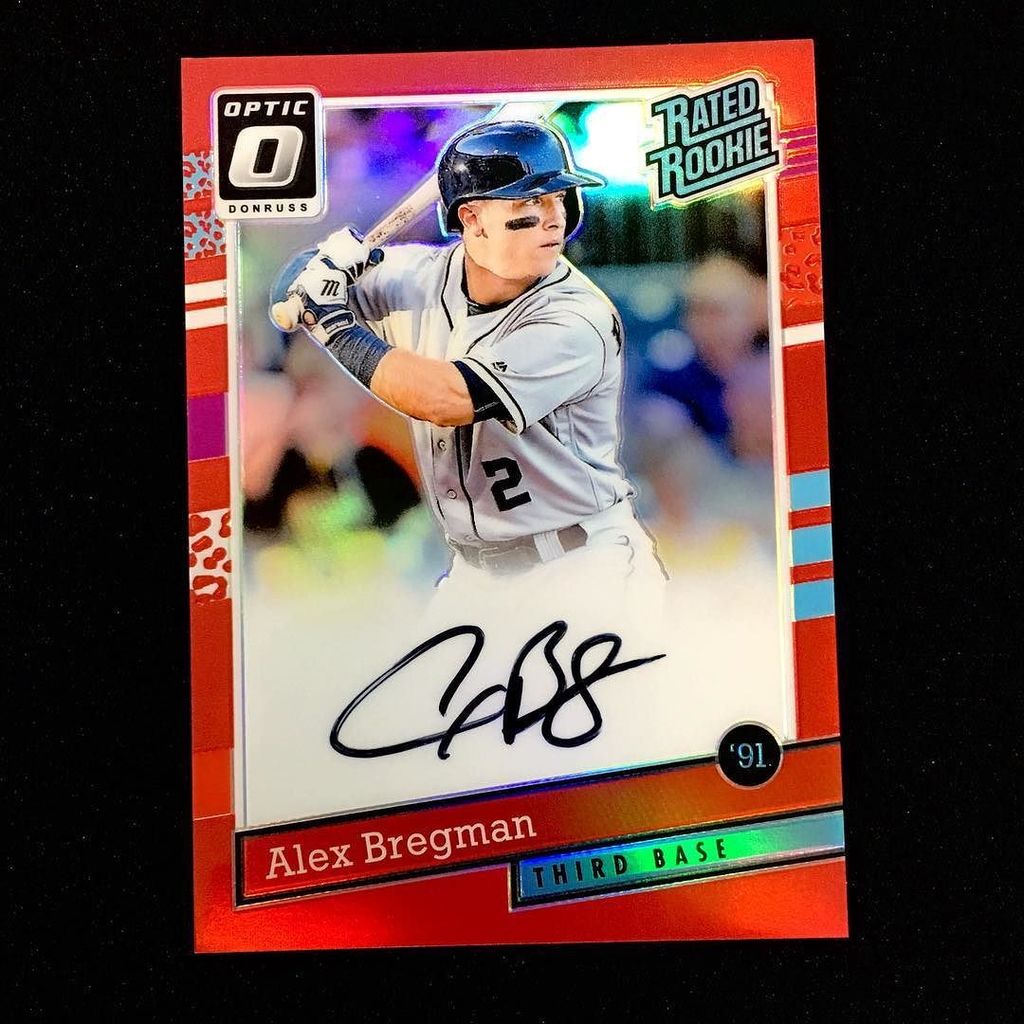big_hurt35's tweet photo. Alex Bregman Red On Card Auto /5 out of @paniniamerica #optic #mlb #baseball from our #bh35 #groupbreaks #trading… https://t.co/IBjLemfE3d https://t.co/bAcEOJMOfo