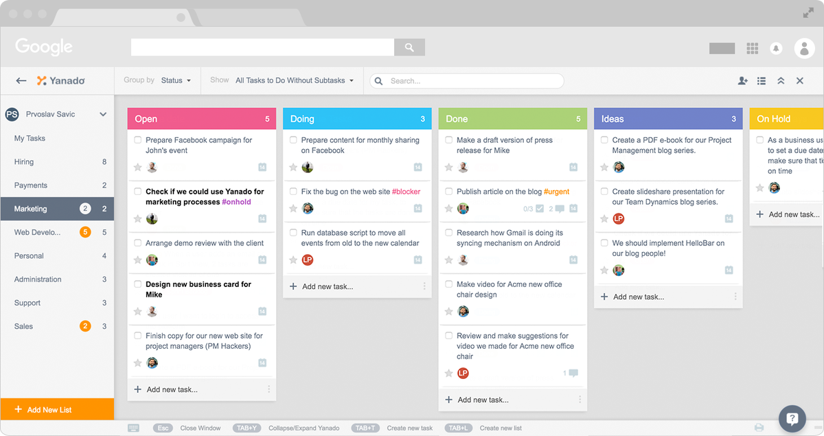 tacorp365's tweet photo. We just became Yanadoers! Check out this Task &amp; Project Management tool inside @gmail and join us!  @YanadoTool https://t.co/ZX4S0uIkCa https://t.co/r8kjzcQXZb